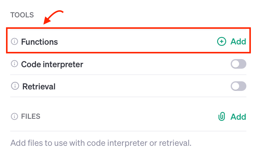 Highlighting Functions tool