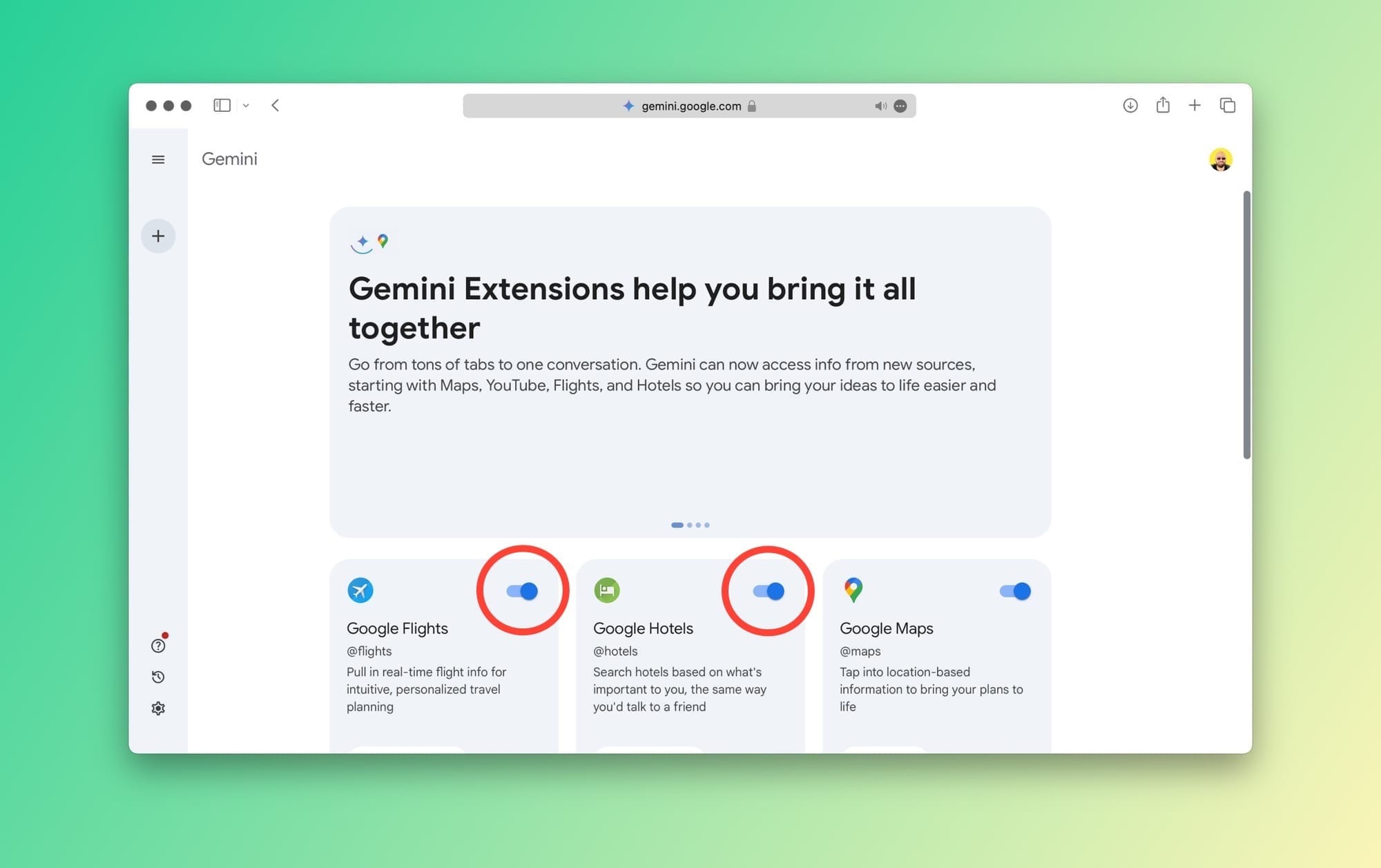Let Google Gemini AI do flight and hotel searches so you can save time and money