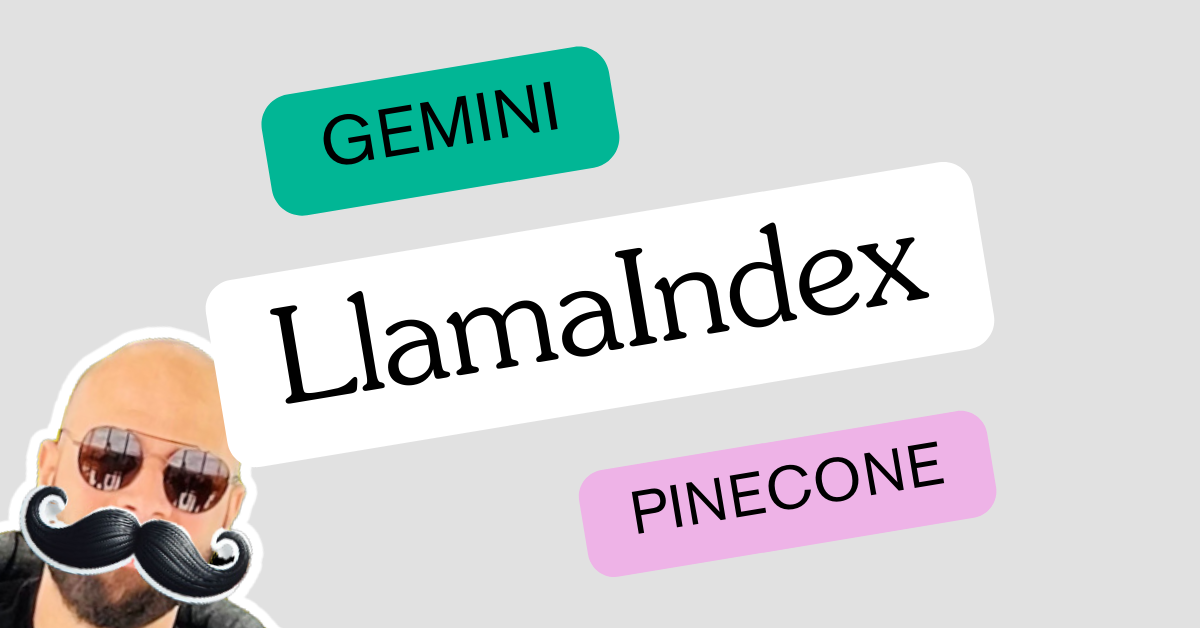 Build your next RAG app using Gemini Pro API, LlamaIndex, and Pinecone [Updated for v0.10+]