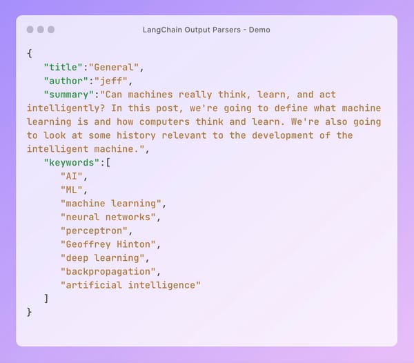 Here's how to convert a PDF to JSON using LangChain + GPT